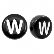 Acryl Buchstaben W Schwarz