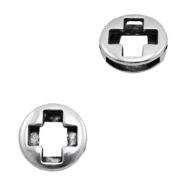 Zubeh&ouml;r Metall TQ Schieber rund ✚plus Antique silber