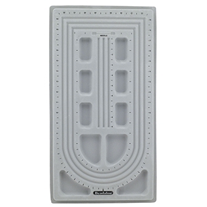 Schmuck Reihbrett Beadalon Grey