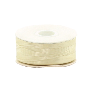 Nymo Wire 0.3mm Beadalon Cream White