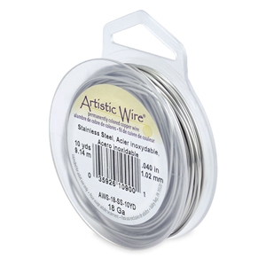 Artistic Wire 18 Gauge Stainless steel