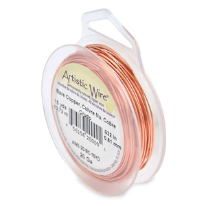 Artistic Wire 20 Gauge Bare copper