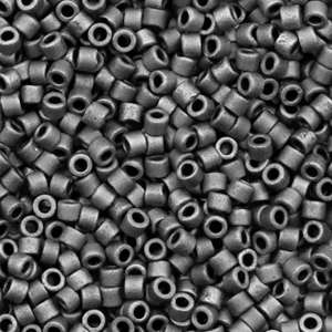 Miyuki Perlen 11/0 delica's Metallic matte slate grey DB-306