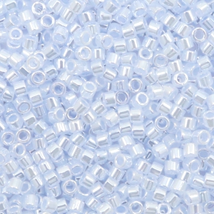 Miyuki Perlen 11/0 delica's Ceylon sky blau