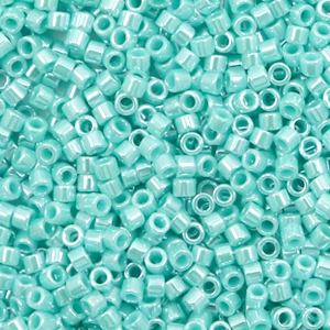 Miyuki Perlen 11/0 delica's Opaque luster sea opal