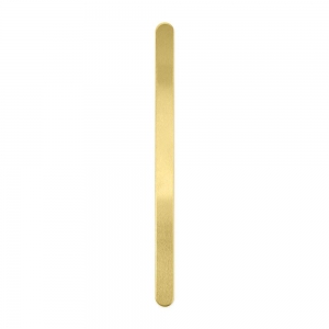 ImpessArt Armb&auml;nder Strips 15cmx10mm Brass Gold