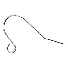 Zubeh&ouml;r aus Stainless Steel - Rostfreiem Stahl Ohrringe / Ohrh&auml;nger Antik silber