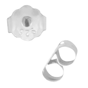 Zubeh&ouml;r 925 Silber Ohrstopper Ohrringe Silber