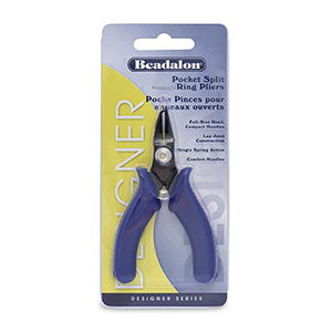 Pocket Split Ring Pliers Beadalon Blau