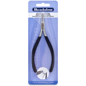 Slim Line Chain Nose Pliers Beadalon Schwarz