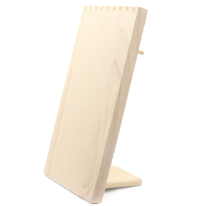 Schmuck Display f&uuml;r Kette Natural (nat&uuml;rliche Farbe Holz)
