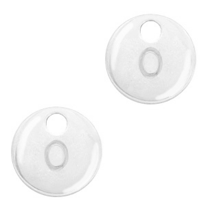 Anh&auml;nger Metall Basic quality Initiale O Antik silber (Nickelfrei)