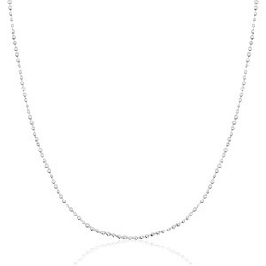 Stainless Steel - Rostfrei Stahl Kette Ballchain Mix&Match Silber