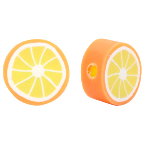 Perlen Polymer Orange Neon orange
