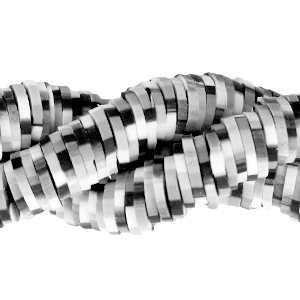 Perlen Katsuki 6mm Anthracite black