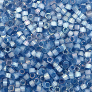 Miyuki Perlen 11/0 delica's Silk satin dyed dusk blue DB-1811