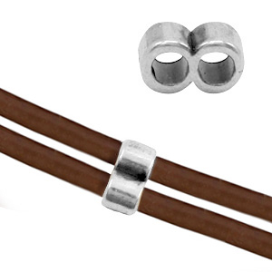 Zubeh&ouml;r Metall DQ "8" Antik silber (Nickelfrei)