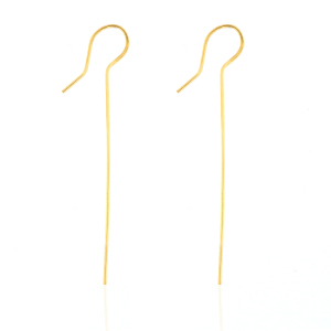 Stainless Steel - Rostfrei Stahl Ohrringe Gold