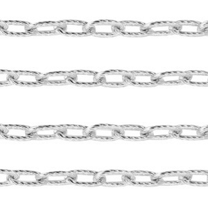 Zubeh&ouml;r aus Stainless Steel - Rostfreiem Stahl Gliederkette Ankerkette Silber