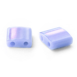 Miyuki Perlen 5x5mm tila Opaque luster light periwinkle blue TL-446