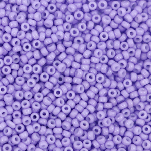 Miyuki 11/0 Rocailles Duracoat opaque columbine purple 11-4488