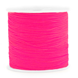 Band Macram&eacute; 0.8mm Neon azalea pink