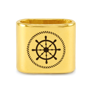 Schieber Metall DQ Steering Wheel Mix & Match Gold (Nickelfrei)