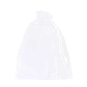 Organza Schmuck Beutel 13x18cm White