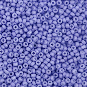 Miyuki 11/0 Rocailles Opaque dyed bright purple 11-1477