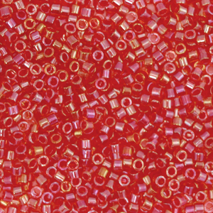 Miyuki Perlen 11/0 delica's Fancy lined scarlet rose DB-2374