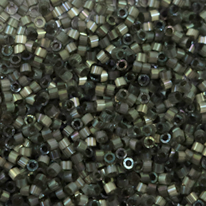 Miyuki Perlen 11/0 delica's Silk satin dyed rustic gray DB-1818