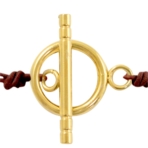 Zubeh&ouml;r aus Stainless Steel - Rostfreiem Stahl Kapitelverschluss Gold