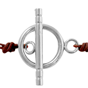 Zubeh&ouml;r aus Stainless Steel - Rostfreiem Stahl Kapitelverschluss Silber