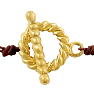 Zubeh&ouml;r aus Stainless Steel - Rostfreiem Stahl Kapitelverschluss Gold