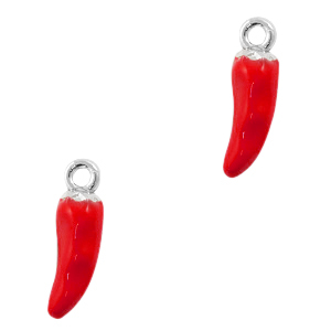 Anh&auml;nger Metall Basic Quality Pepper Silver-red