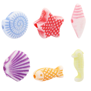 Perlen Acryl Summer Multicolour