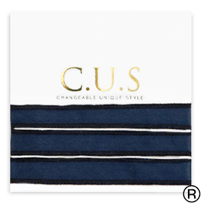C.U.S&reg; Band Shiny intense dark blue
