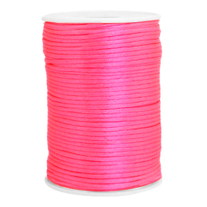 Draht Satin 2.5mm Neon pink