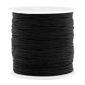 Band Macram&eacute; 0.8mm Black