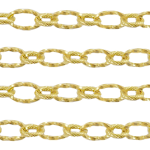 Zubeh&ouml;r aus Stainless Steel - Rostfreiem Stahl Gliederkette Ankerkette Gold