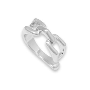 TQ Metall Brass Ear Cuff Silber