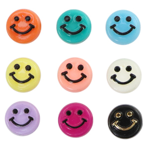 Acryl Buchstaben Smiley Multicolour