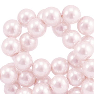 Glaswachs Perlen 4mm Light pink