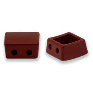 Tile bead Viereck Winery brown