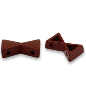 Tile bead Sanduhr Winery brown