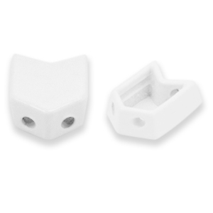 Tile bead Pfeil White