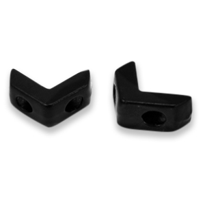 Tile bead Pfeil Black