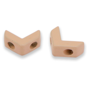 Tile bead Pfeil Dusty rose