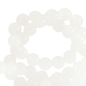 Perlen Naturstein Quarz 6mm White