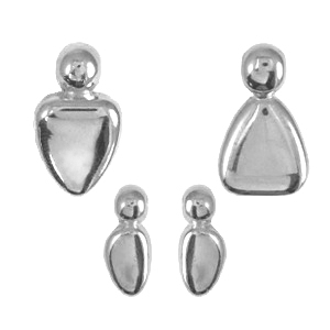 Anh&auml;nger Metall DQ Familie Antik silber (Nickelfrei)